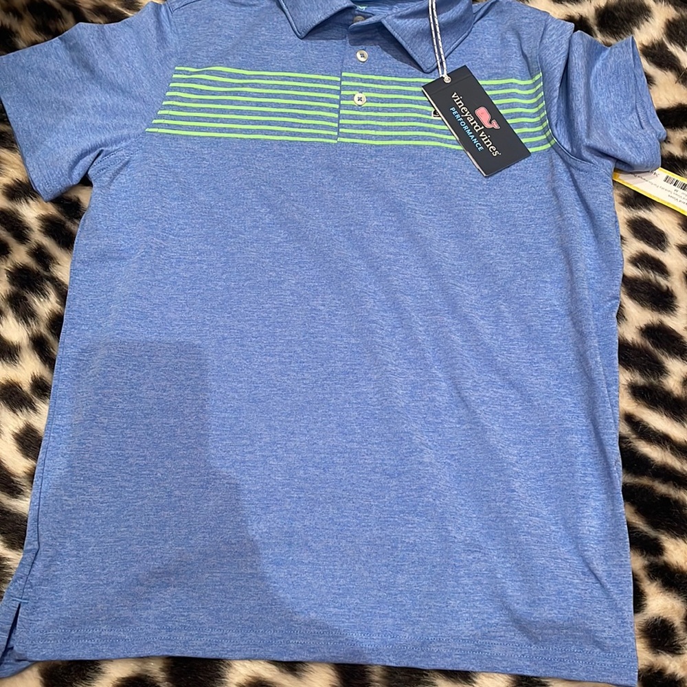 Boys blue polo